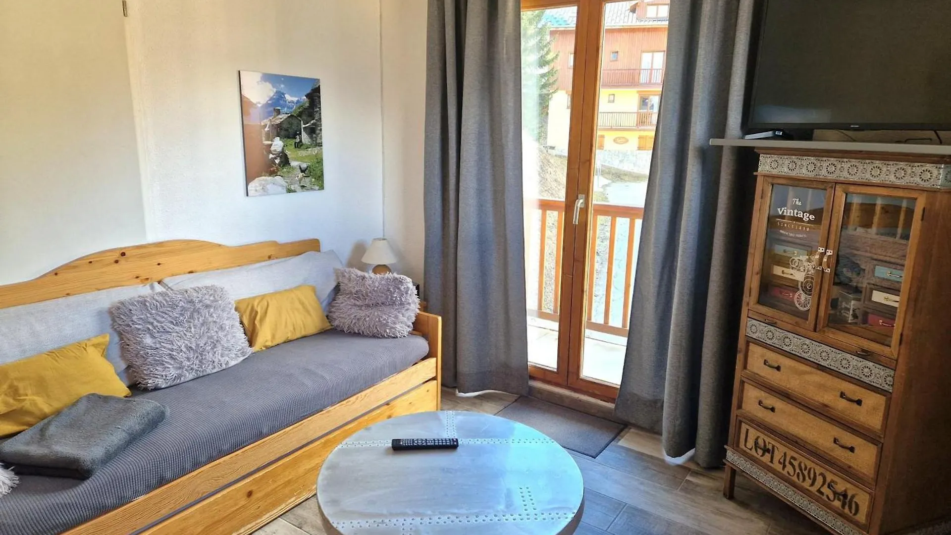Bel Appartement 4 Pieces Pour 8, Pres Des Pistes A Valfrejus - Fr-1-265-185